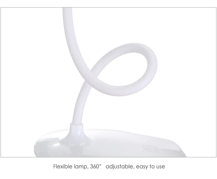 

USB Rechargeable LED Desks Table Lamp Adjustable intensity Reading Light Touch Switch Desk Lamps 3 Modes Desk Lamps