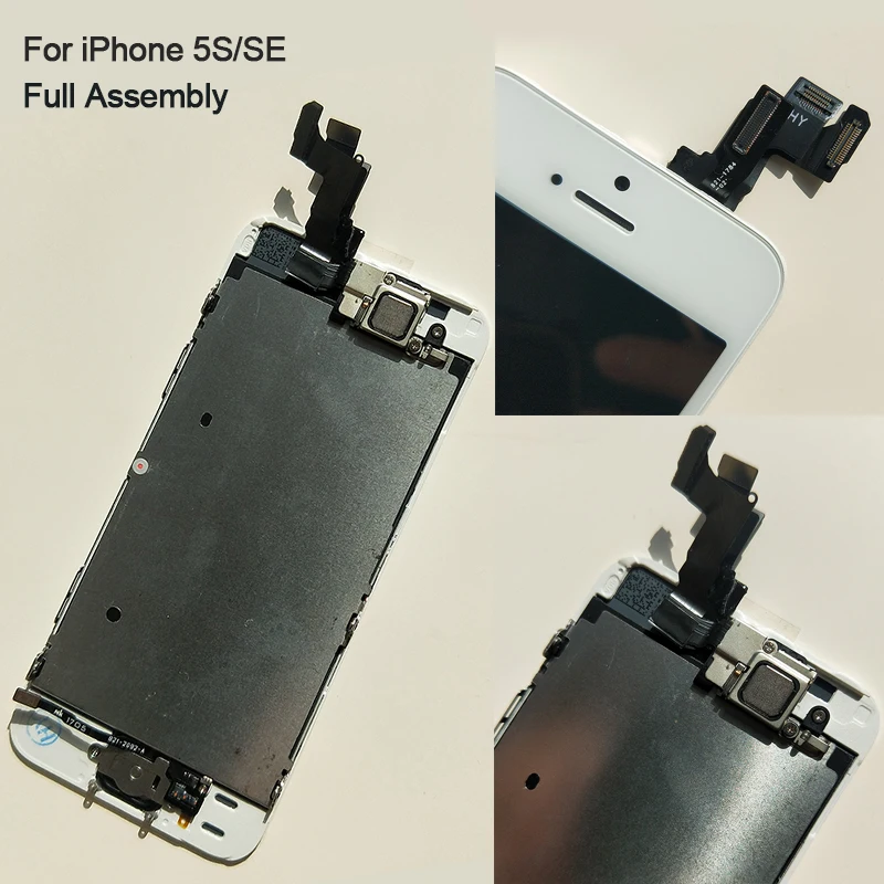 Полный ЖК дисплей полный Дисплей в сборе или экран для iPhone 6S 7 7P iphone 6 с кнопкой