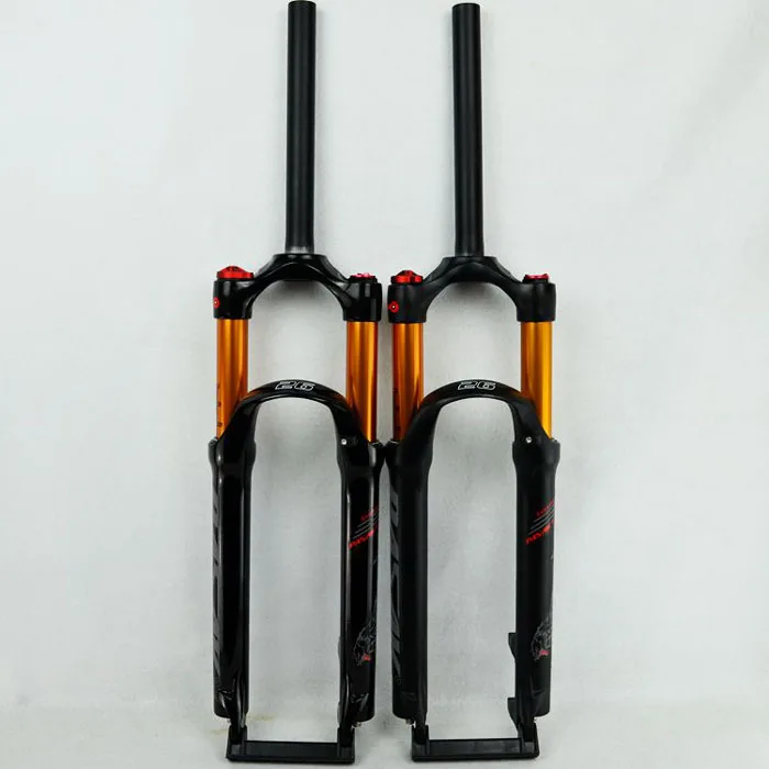 Пневматическая вилка Pasak Mtb 2" 27,5" 2" Золотая трубка 1 1/8" подвесная линия для горного велосипеда с дистанционным управлением RL HL