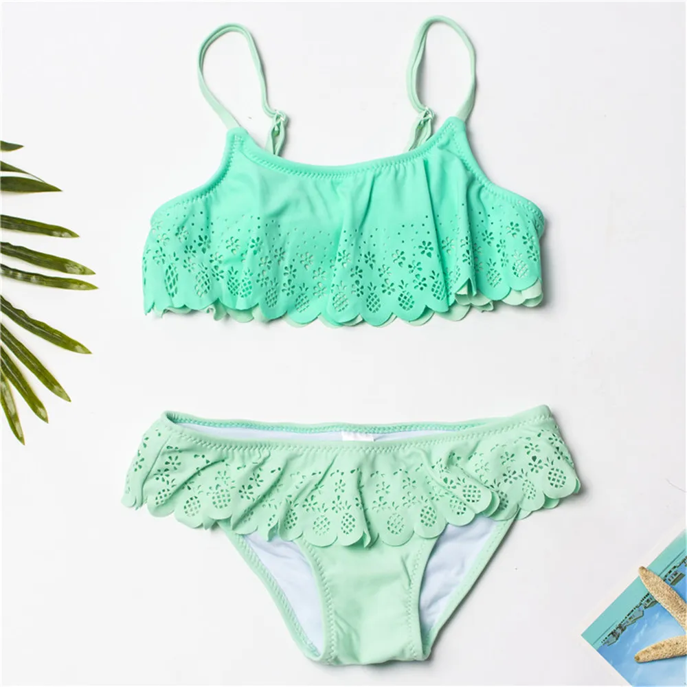 Разные стили От 2 до 14 лет коллекция 2020 года детский купальник для девочек летний