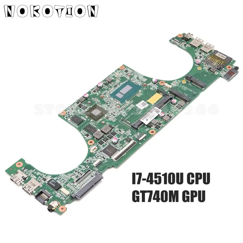 NOKOTION CN-0Y8VHY 0Y8VHY DAJW8CMB8E1 для Dell Vostro 5470 материнская плата ноутбука GT740M SR1EB I7-4510U CPU DDR3L |