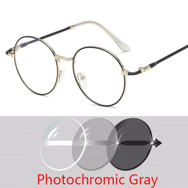 New Design Men Style Metal Reading Glasses Fashion Full Round Presbyopia Eyewear for Women Oculos De Leitura +50 +100 +150 +400 images - 6