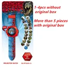 Часы Детские с 3d-проекцией, цифровые наручные, с мультяшным рисунком динозавра для мальчиков и девочек, подарок, 20 картин