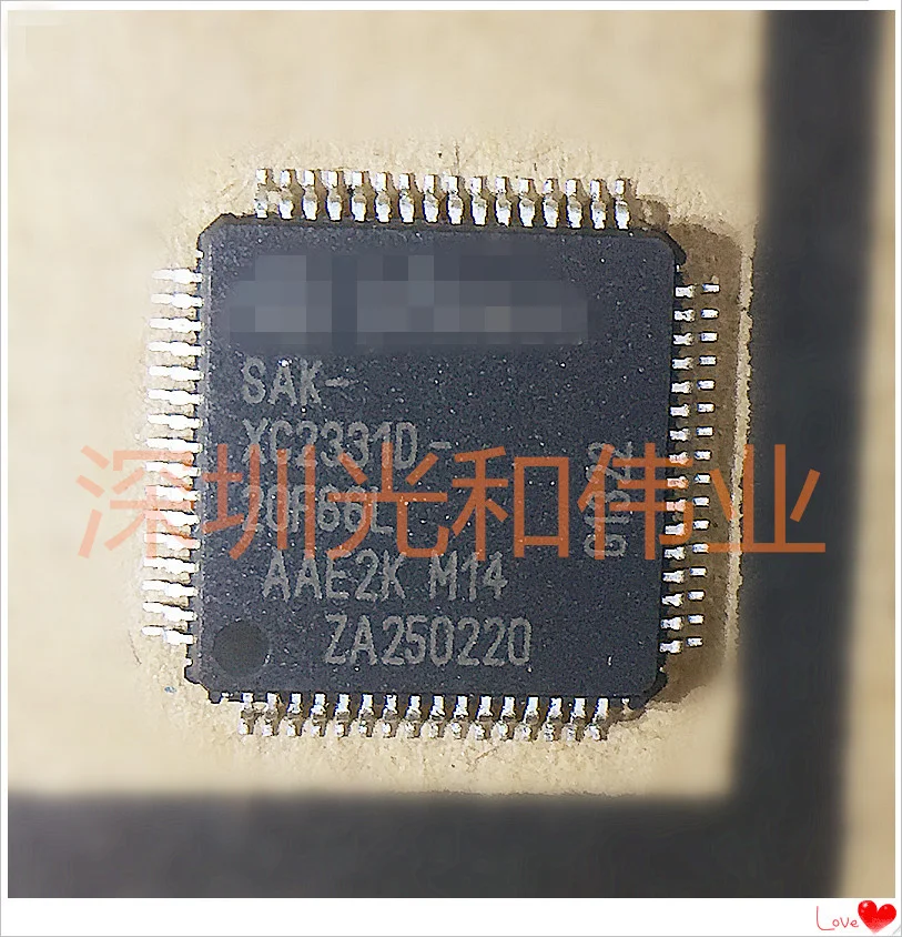 SAK-XC2331D-20F66L AA MCU 16 бит/32-битный XC2000 C166S V2 CISC/DSP/RISC 160KB флэш-памяти 3 V/5 V четырёхъядерный
