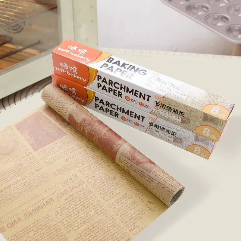 

Силиконовая бумага для украшения тортов, 8 м