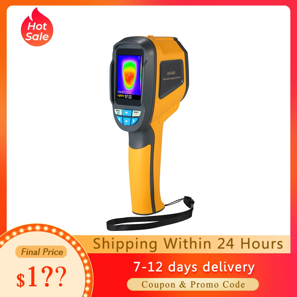 

Infrared Thermal Imager IR Infrared Imaging Devices -20°C to 300°C 1024 Pixels Handheld Thermal Imaging Camera