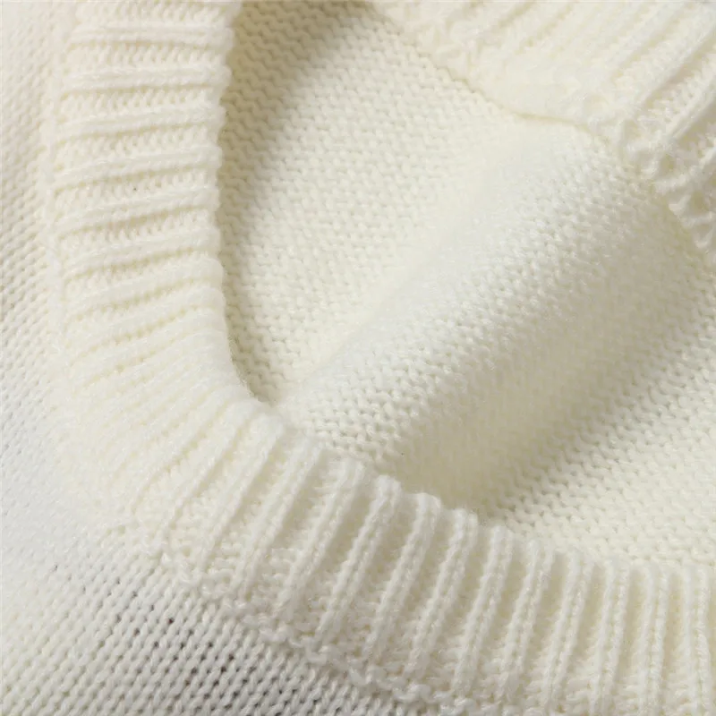 Женский свитер с бахромой пуловер свободный длинными рукавами топы вязаная