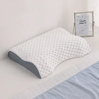 orthopedic memory foam bedding pillow for neck protection slow rebound health care cervical neck pillow pain relieve 46348cm