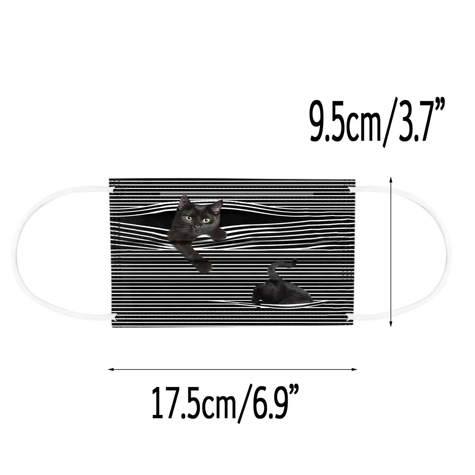 

50pc Women Protection 3ply Masks For Face Mouth Cover Adjust Disposable Face Masks Female Masque Anti-dust Earloop Bandage