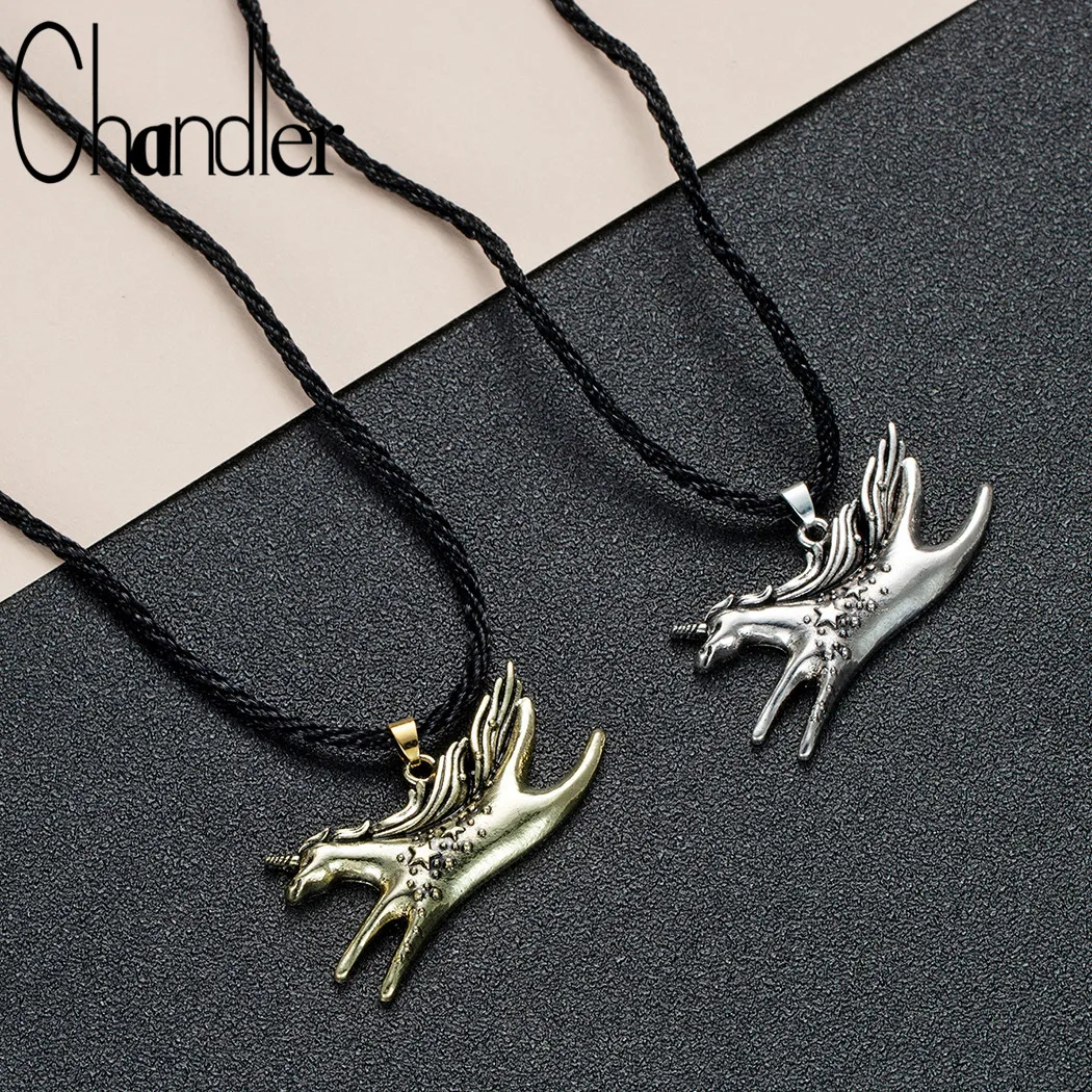 Чокер Chandler со звездами отличный подарок колье с небесным единорогом для женщин и