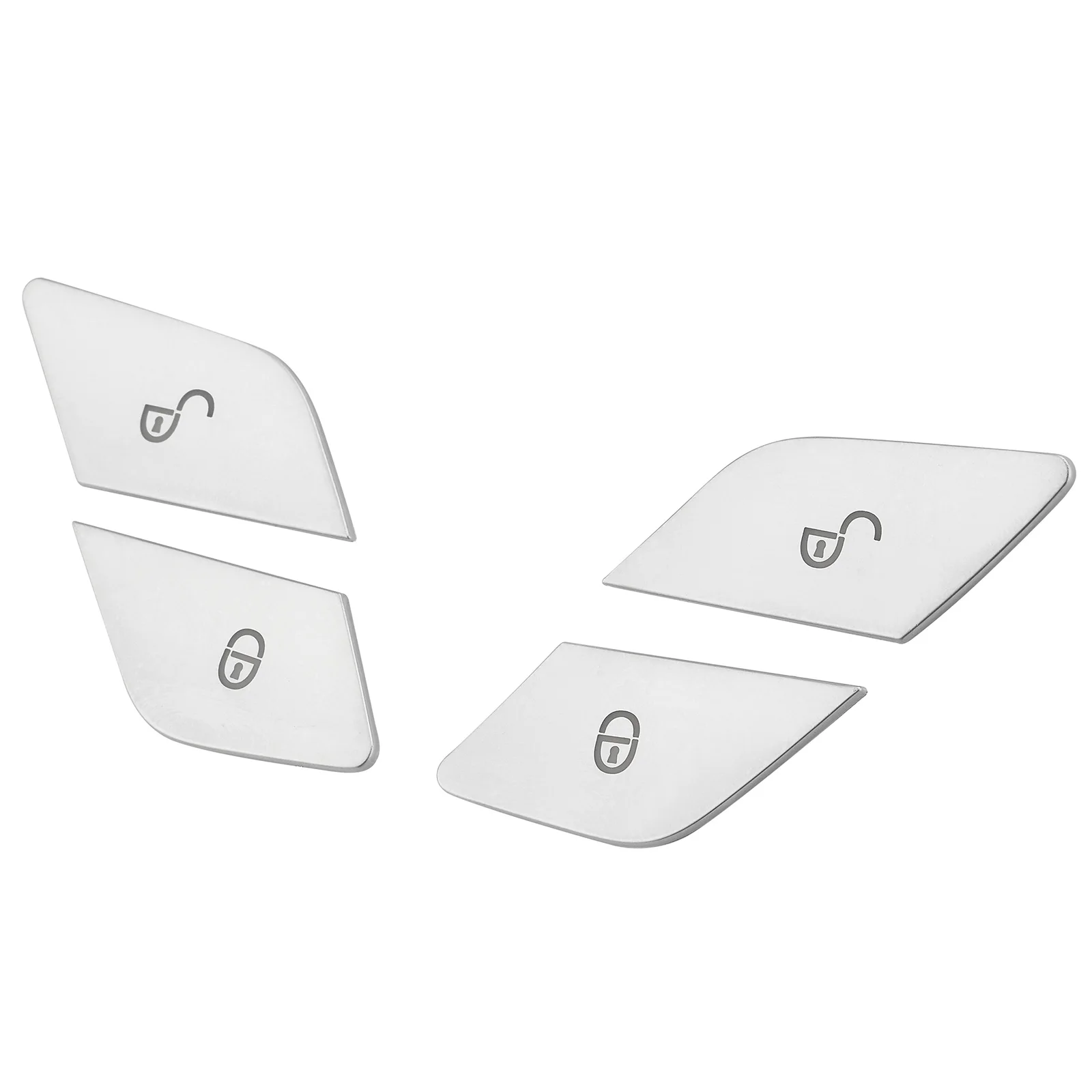 Кнопки разблокировки двери автомобиля наклейки на крышку для Mercedes Benz C E class GLC W205