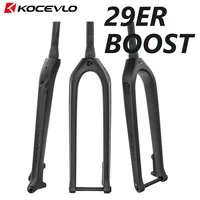kocevlo boost mtb carbon fork 27 529er 11015mmdownhill fork mountain bike carbon rigid fork 1 18 1 12 tapered max tire 3 0