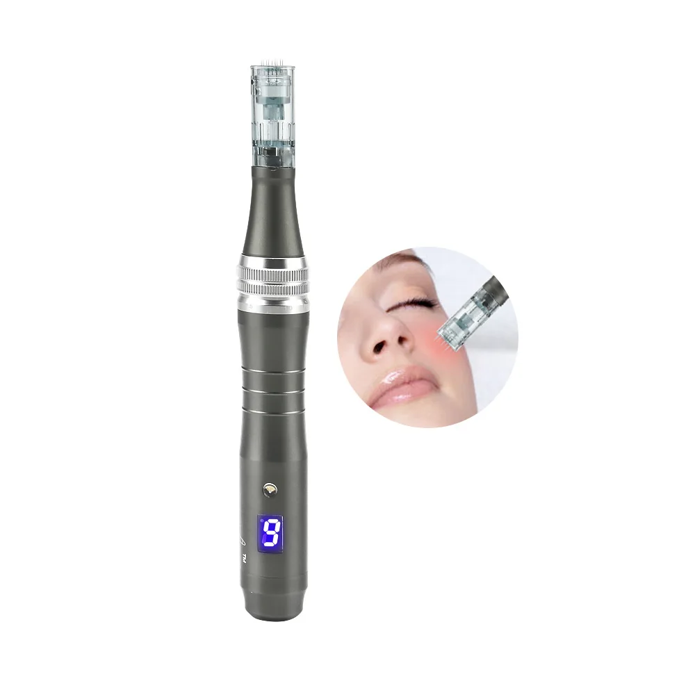 Dr Pen M8 с 5 шт. картриджей Drag Nano беспроводной Дерма ручка уход за кожей комплект