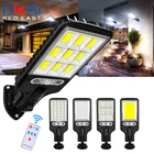 Уличсветильник фсветильник на солнечной батарее, 117 COB, водонепроницаемый, с датчиком движения