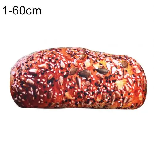 Sesame Bread60cm Длинное масло, хлеб, мясо, нить, кунжут, пицца, бифштекс, подушки, еда, плюшевая подушка, имитация закусок, украшение, спинка, подушка - Цвет: Sesame Bread60cm