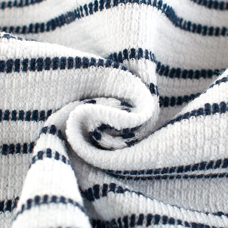 Корейская Повседневная футболка для мальчиков полосатые топы с длинными