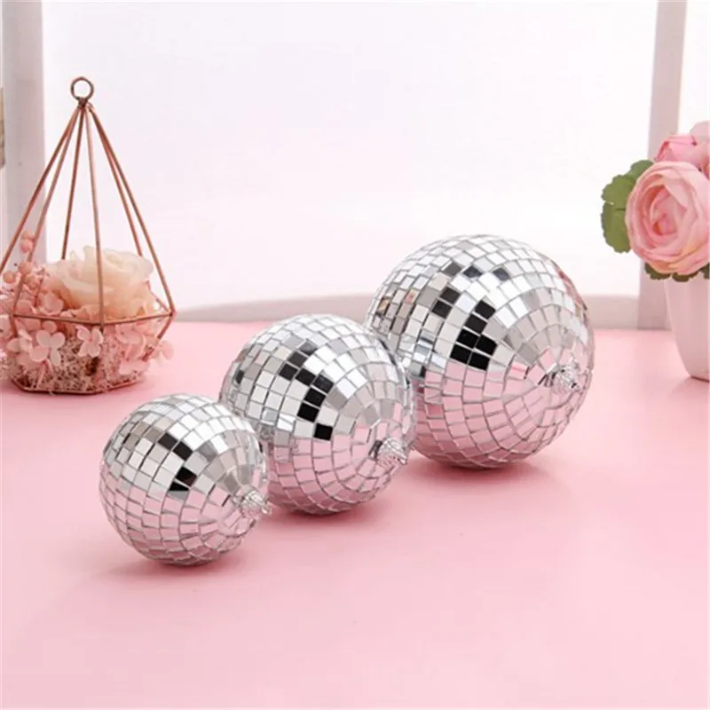 2-30 см espejo vidrio bola Пастельное украшение reflectante Laser Decoration del hogar | Дом и сад