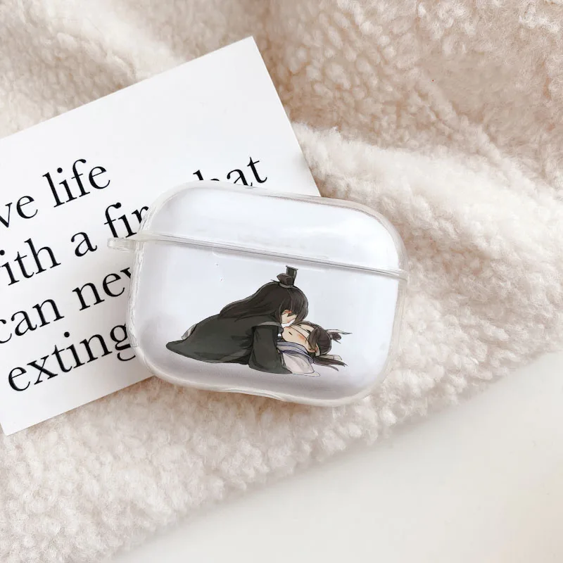 Anime Mo Dao Zu Shi Case For Airpods Soft Clear Silicone Wireless Bluetooth Earphone Cover AirPods Pro | Мобильные телефоны и