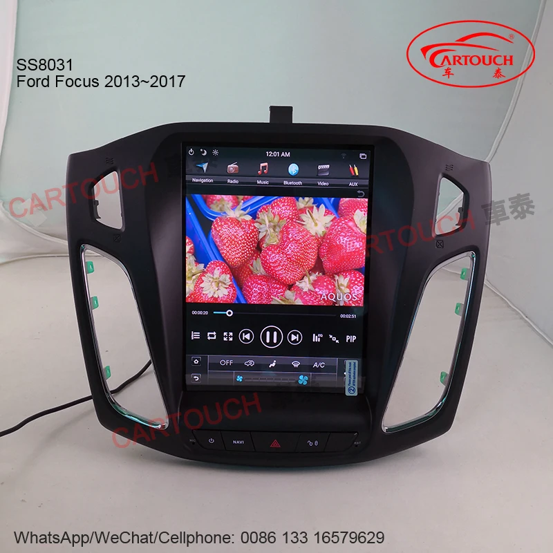 Автомагнитола для Ford Focus MONDEO EDGE экспедиция вертикальный экран Тесла стиль Android