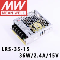 mean well lrs 35 15 meanwell 15vdc2 4a36w single output switching power supply online store
