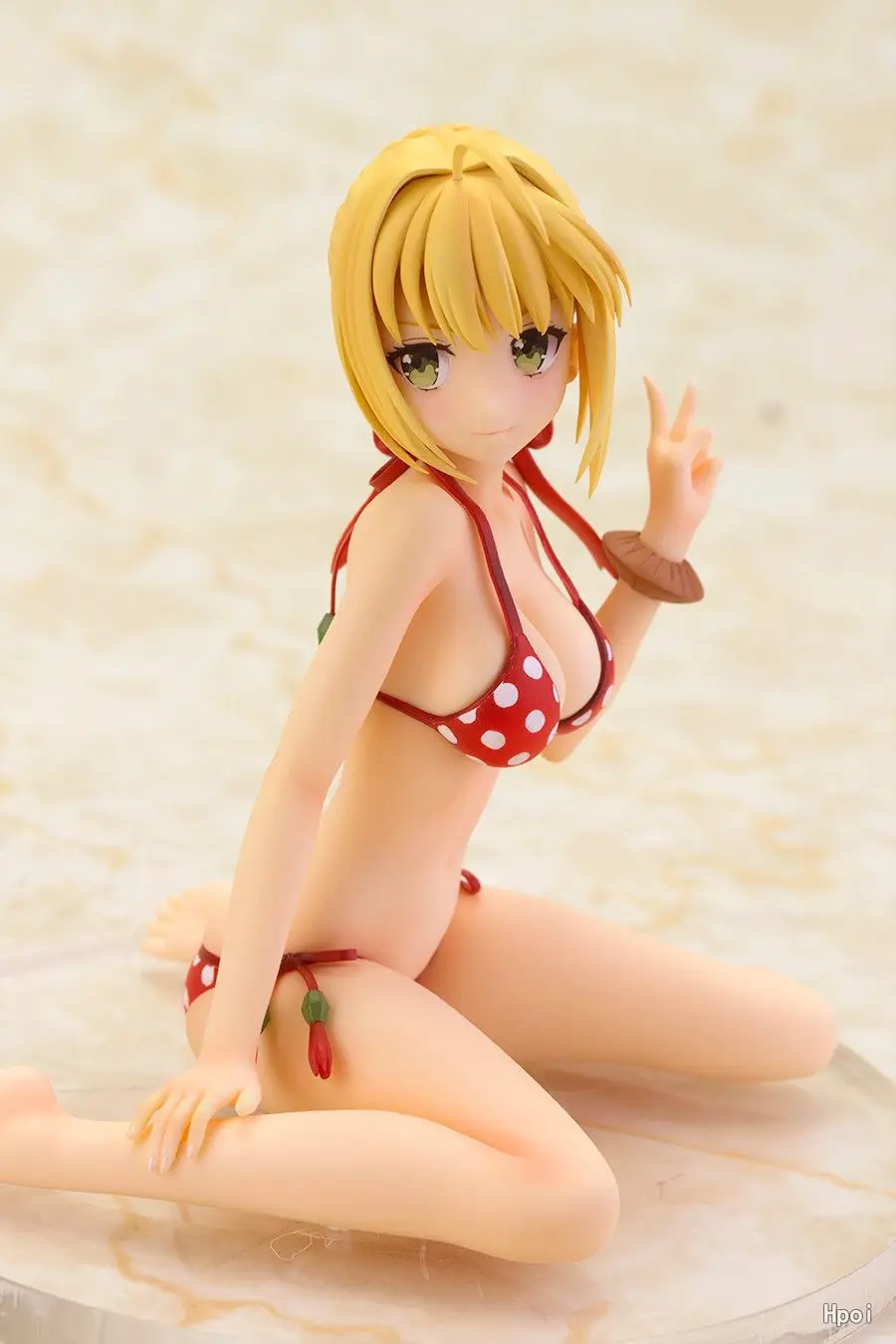 

Anime Fate/extella FGO Joan of Arc Saber Swimwear Ver Swimsuit Bikini Sexy Girls Model PVC Action Figure Sitting Doll 5.5''