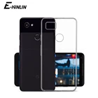 Силиконовый чехол для телефона Google Pixel 5 5a 4a 5G 3a 4 3 2 XL 3aXL 3XL 2XL 4XL прозрачный ультратонкий полностью мягкий чехол из ТПУ