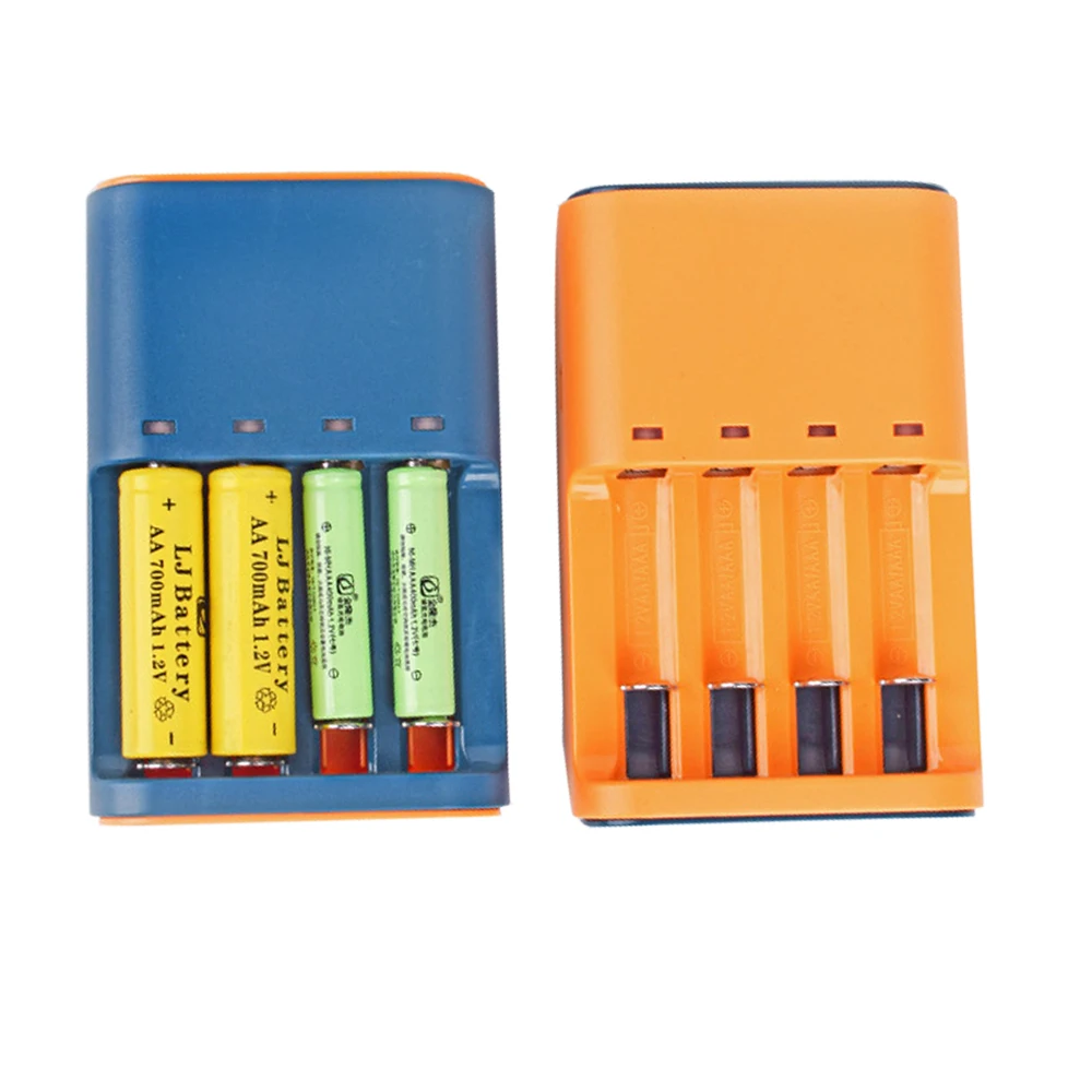 

Зарядное устройство с 4 слотами для аккумуляторов 1,2 в AA/AAA Ni-MH/Ni-Cd