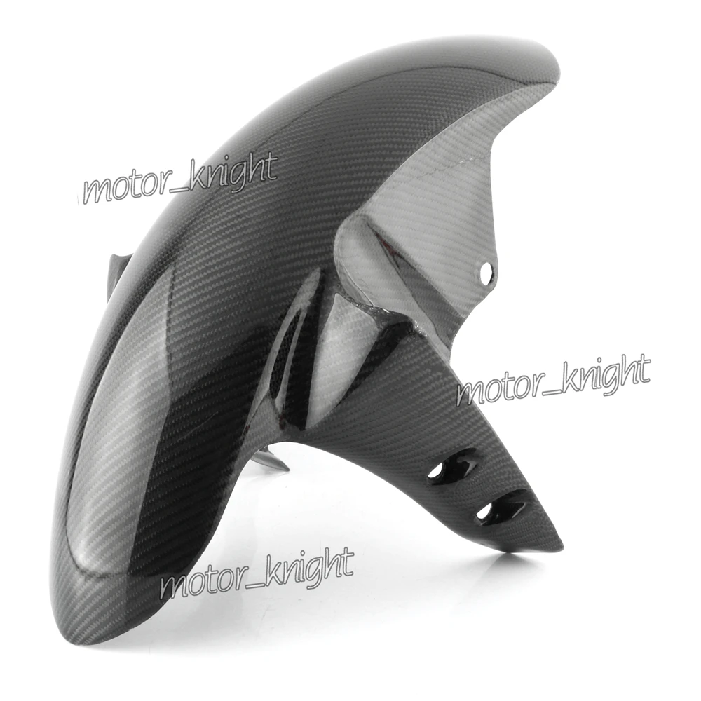 Углеродное волокно переднее крыло Защита от грязи обтекатель крышки обтекателя