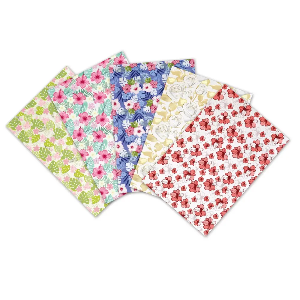 Листы из искусственной кожи с принтом ткань для самостоятельного изготовления