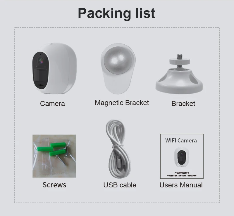 

WIFI wireless Battery Camera,smart home camera,baby monitor camera,2mp home camera,app remote surveillance ,Tuya app