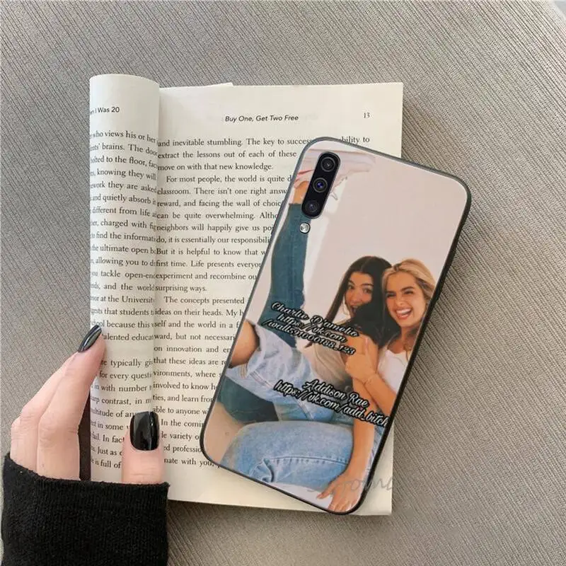 

Charli DAmelio D'Amelio Phone Case For Samsung galaxy S 7 8 9 10 20 edge A 6 10 20 30 50 51 70 note 10 plus