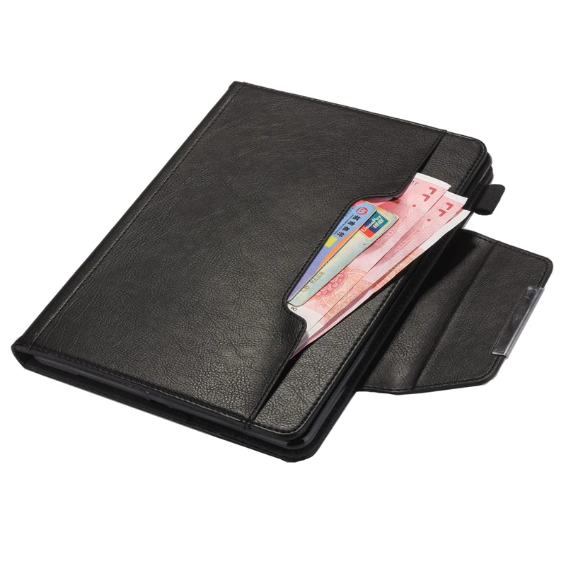 

Cover For Apple Ipad Air Ipad 5 A1474 A1475 A1476 Black Bussiness Leather Funda Case For IPad Air IPad 5 IPad5 9.7" Cover Cases