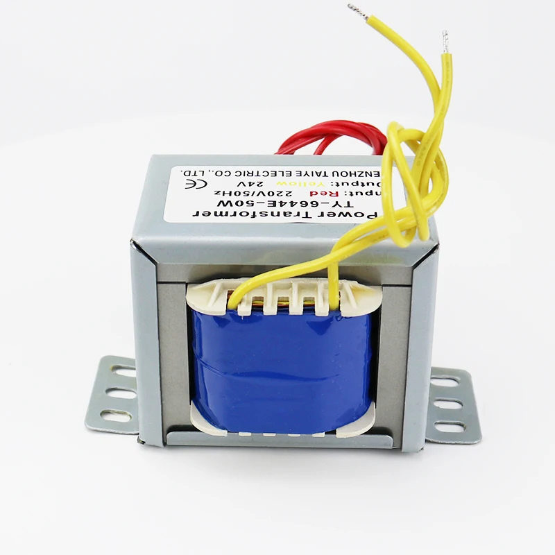 50 Вт/ва двойной/одиночный изолированный силовой трансформатор выходное