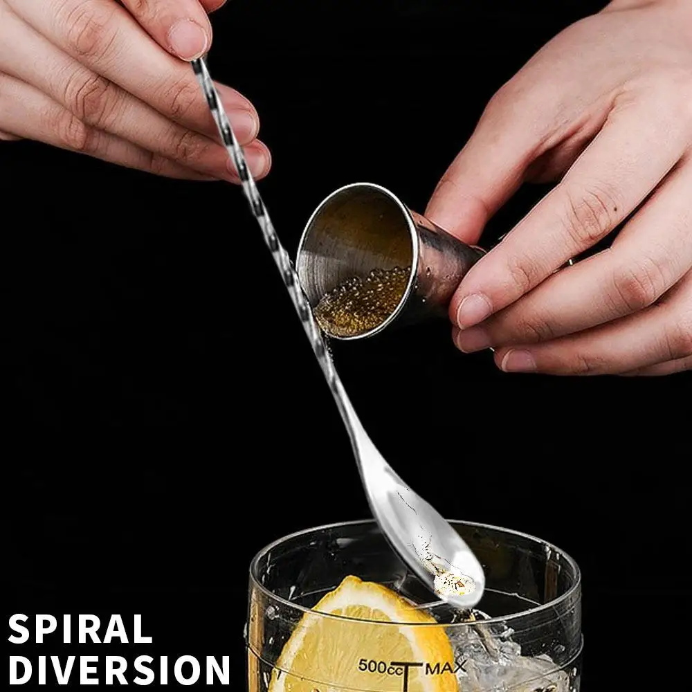 Ложка для льда Коктейльная ложка из нержавеющей стали 3 характеристики длинная