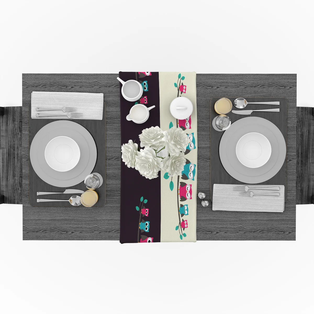 1 шт. мультфильм животных с милой совой в дневное и ночное время Настольная