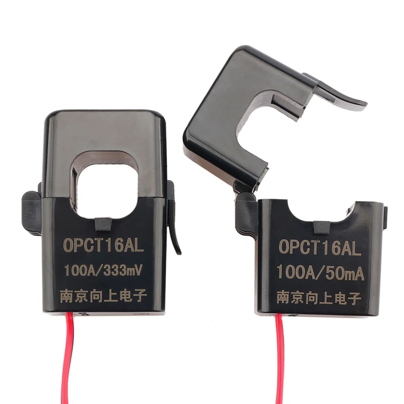 

[RTS] Miniature high frequency split core current transformer OPCT16AL 100A/333mV 50A/20mA 50A/40mA 120A/333mV Ferrite Cores