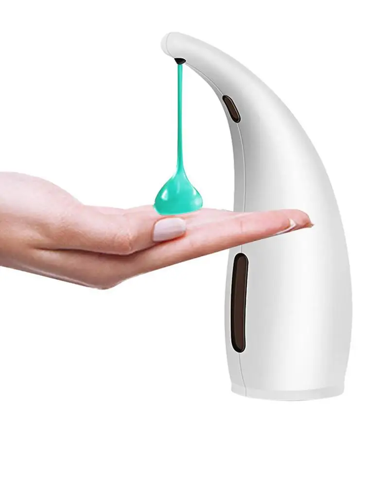 

ABS Automatic Soap Dispenser Liquid Pump Bathroom Distributeur De Savon Dispensador Infrared Smart Sensor Jabonera Fast Shipping