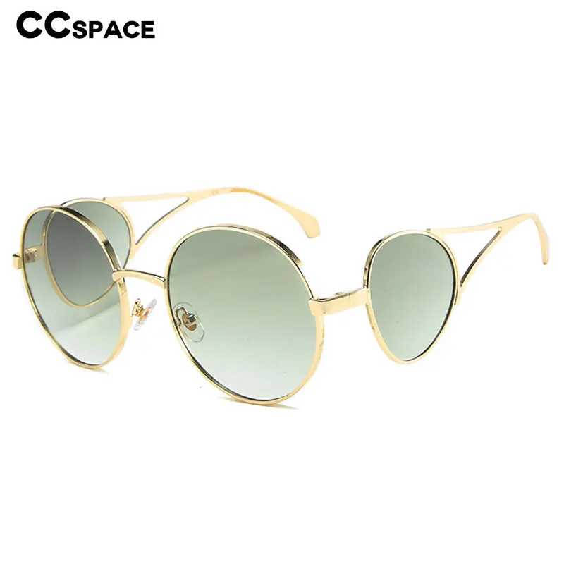 46351 круглые четыре линзы в стиле панк роскошные солнцезащитные очки мужские и