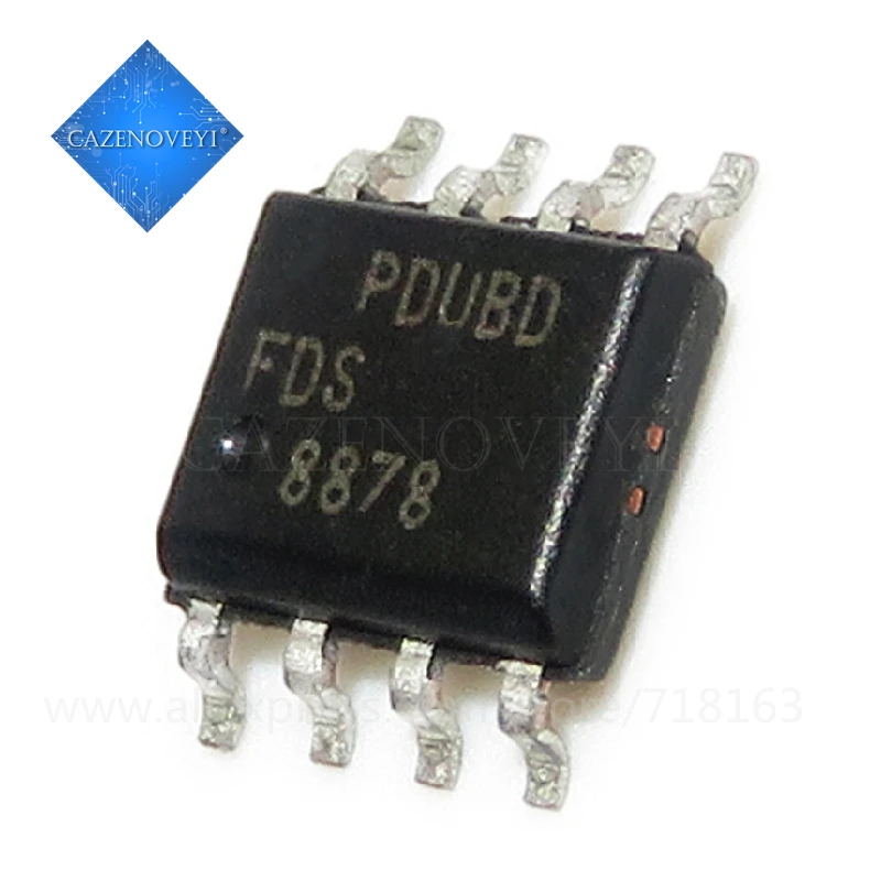 10 шт./лот FDS8878 8878 SOP 8 в наличии|Интегральные схемы| |