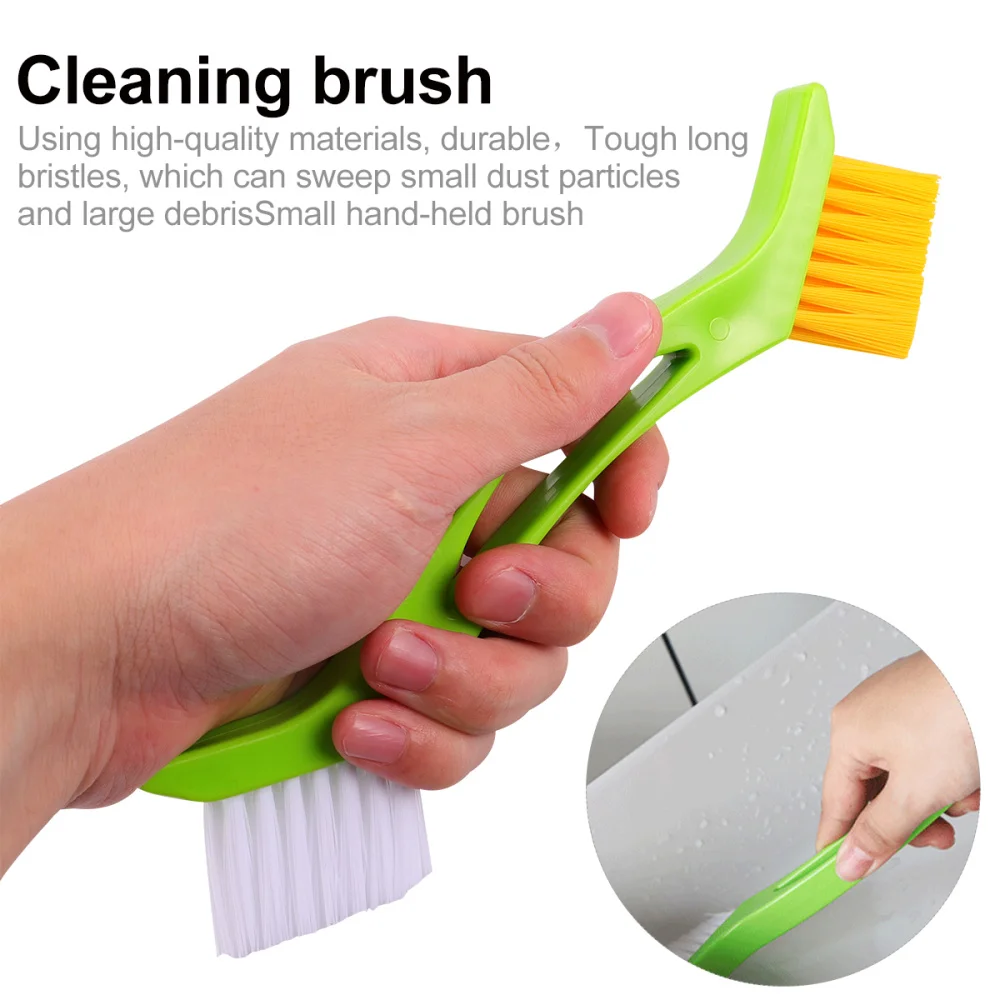 

2Pcs Useful Kitchen Sink Cleaning Brushes Cleaning Accessory (Random Color)