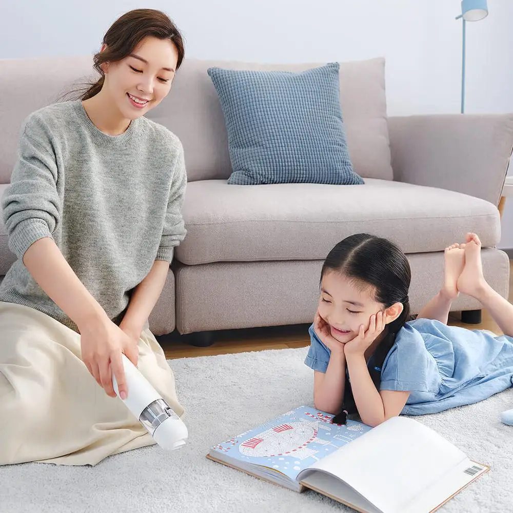 

Xiaomi Original Mijia Cordless Vacuum Cleaner NEW Portable Compact Dust Catcher Rechargeable For Car Computer Sofa Gap Cleaning