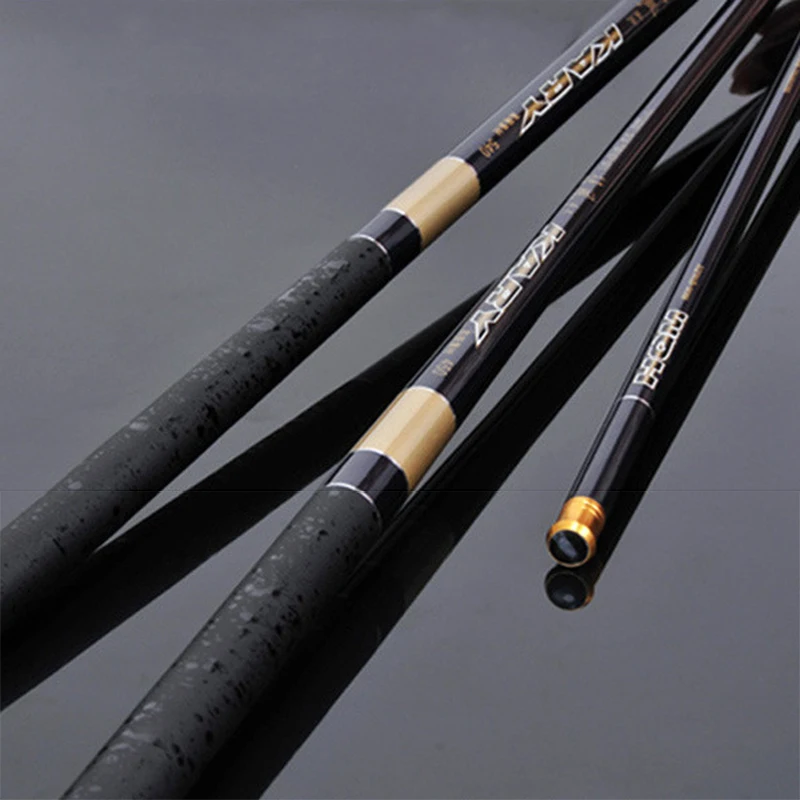 Удочка из углеродного волокна телескопическая 2 7 6 3 м|Удочки| |