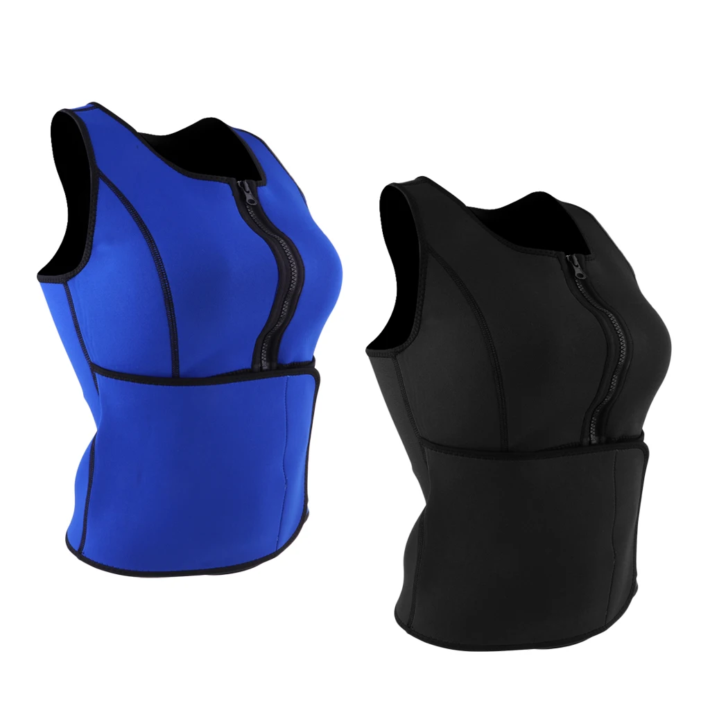 Неопреновая компрессионная майка для сауны жилет под грудью корсет форма тела r