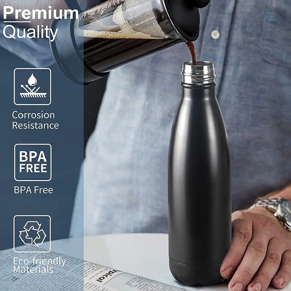 500 мл бутылка термо-Кола-Форма Бутылка Хранитель герметичные изолированные