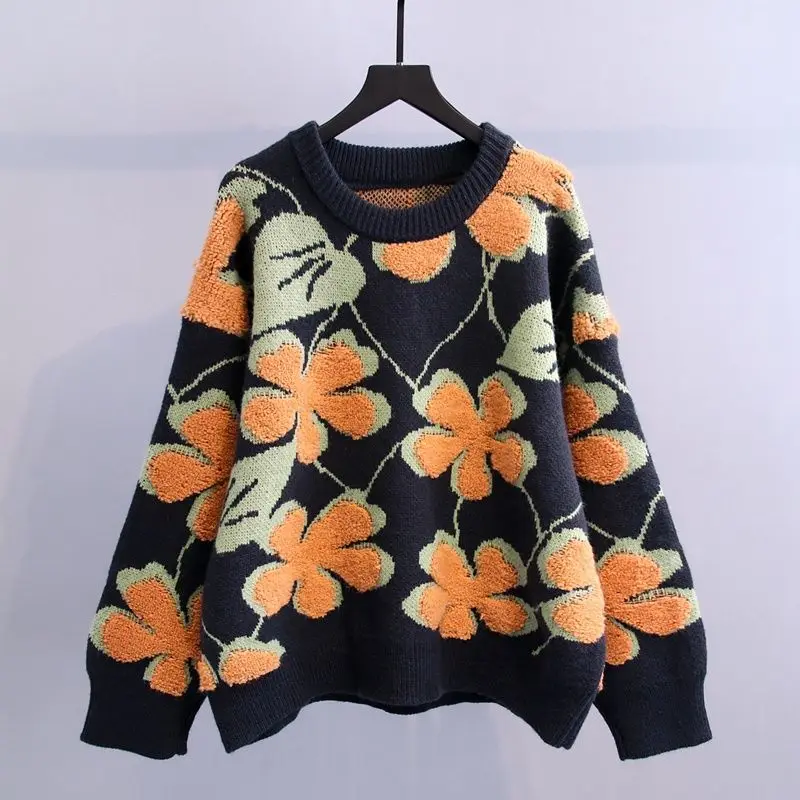 

Sweater Women's Pullover Wear Versatile Top Autumn Winter New Winter