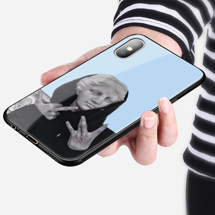 Забавный юмористический художественный пластырь статуя мягкий силиконовый