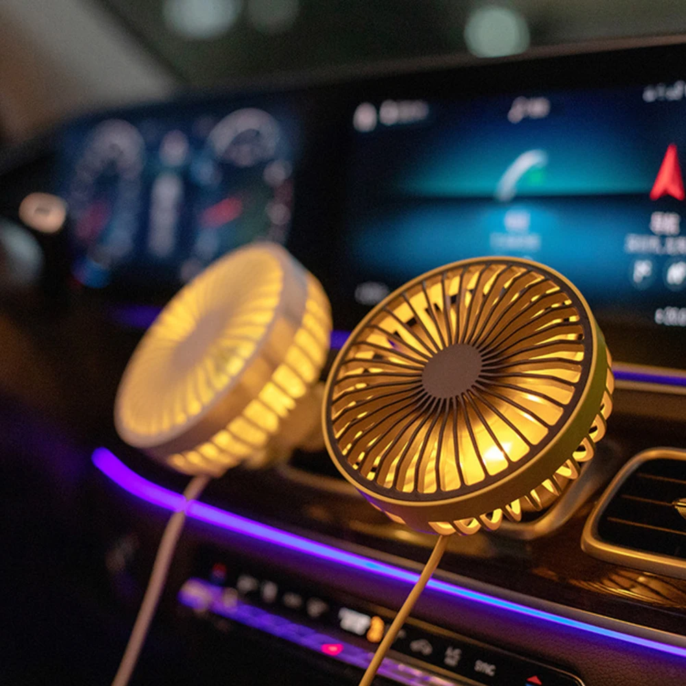 USB Электрический автомобильный Автомобильный Вентилятор с зажимом для