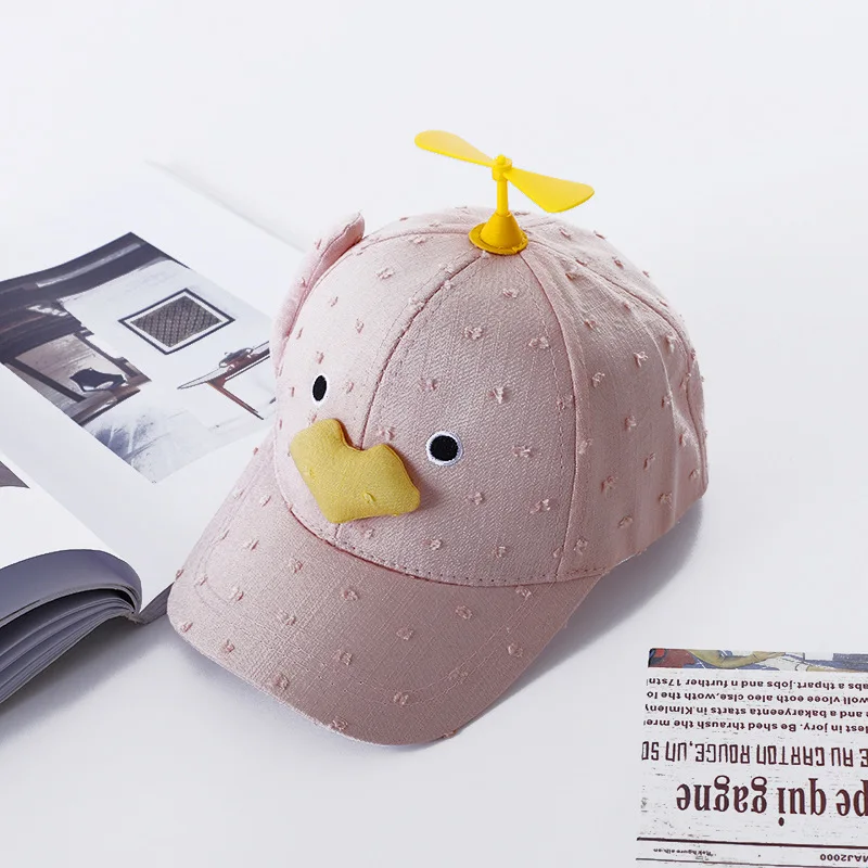 Лидер продаж 2020 Детская Милая шапка в виде утки бейсболки с защитой от солнца