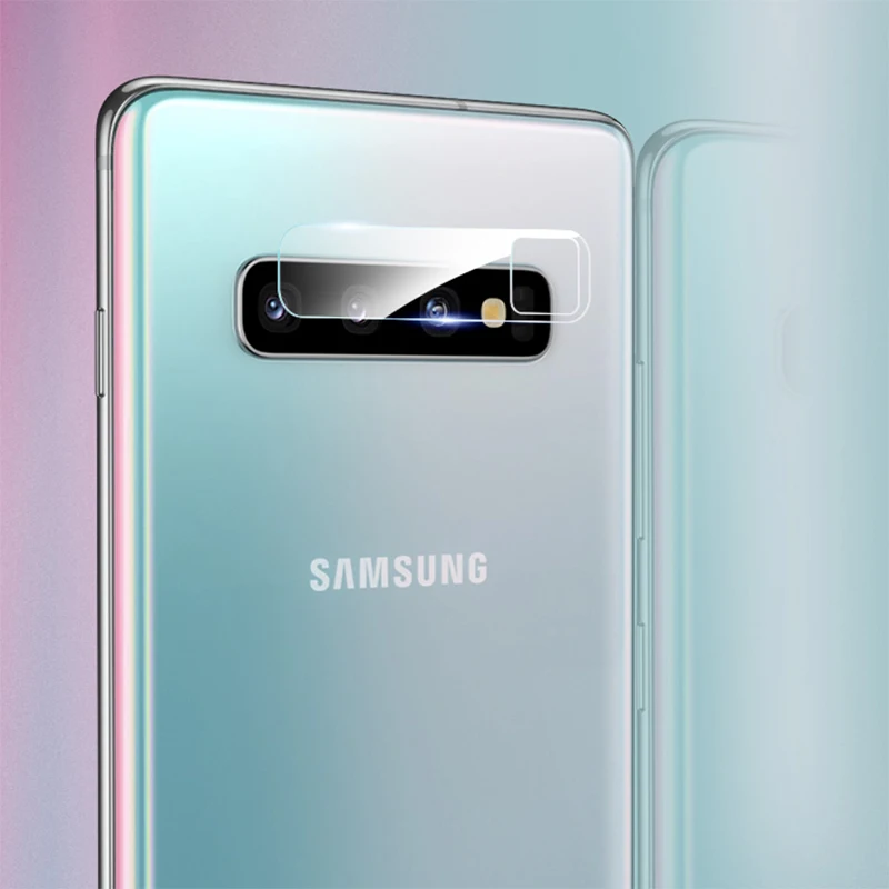 2 шт. Защитная пленка для объектива samsung Galaxy S10 Plus S9 S8 S10e Lite Note 8 9 закаленное стекло A7