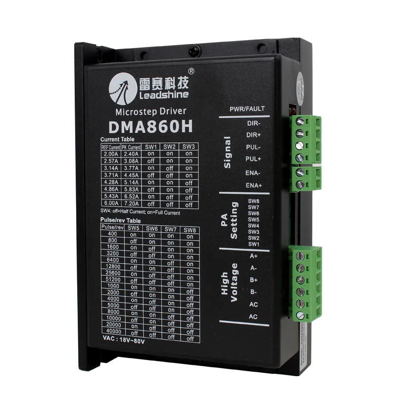 Closed Loop Control System Step Motor 2 Phase Leadshine DMA860H Stepper Driver | Инструменты
